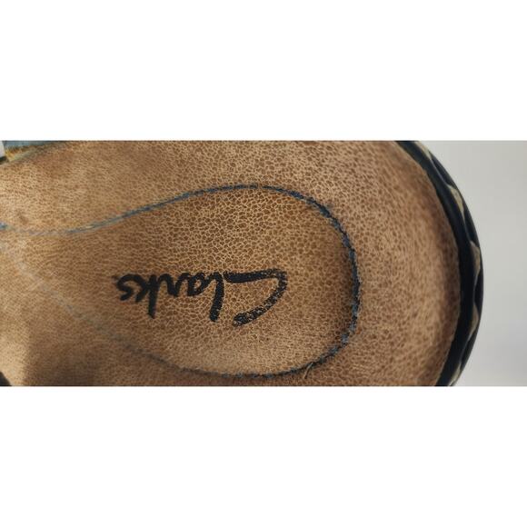 Clark Genuine Leather Sandals Women shoes Size US 9M - Picture 4 of 11